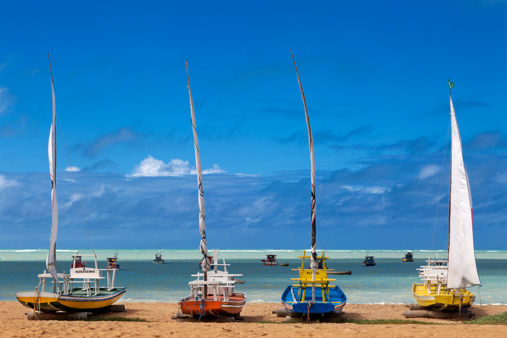 Maceio beach, northeast Brazil